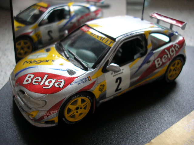 Renault Megane Maxi  Rally BELGA No 2 1-43